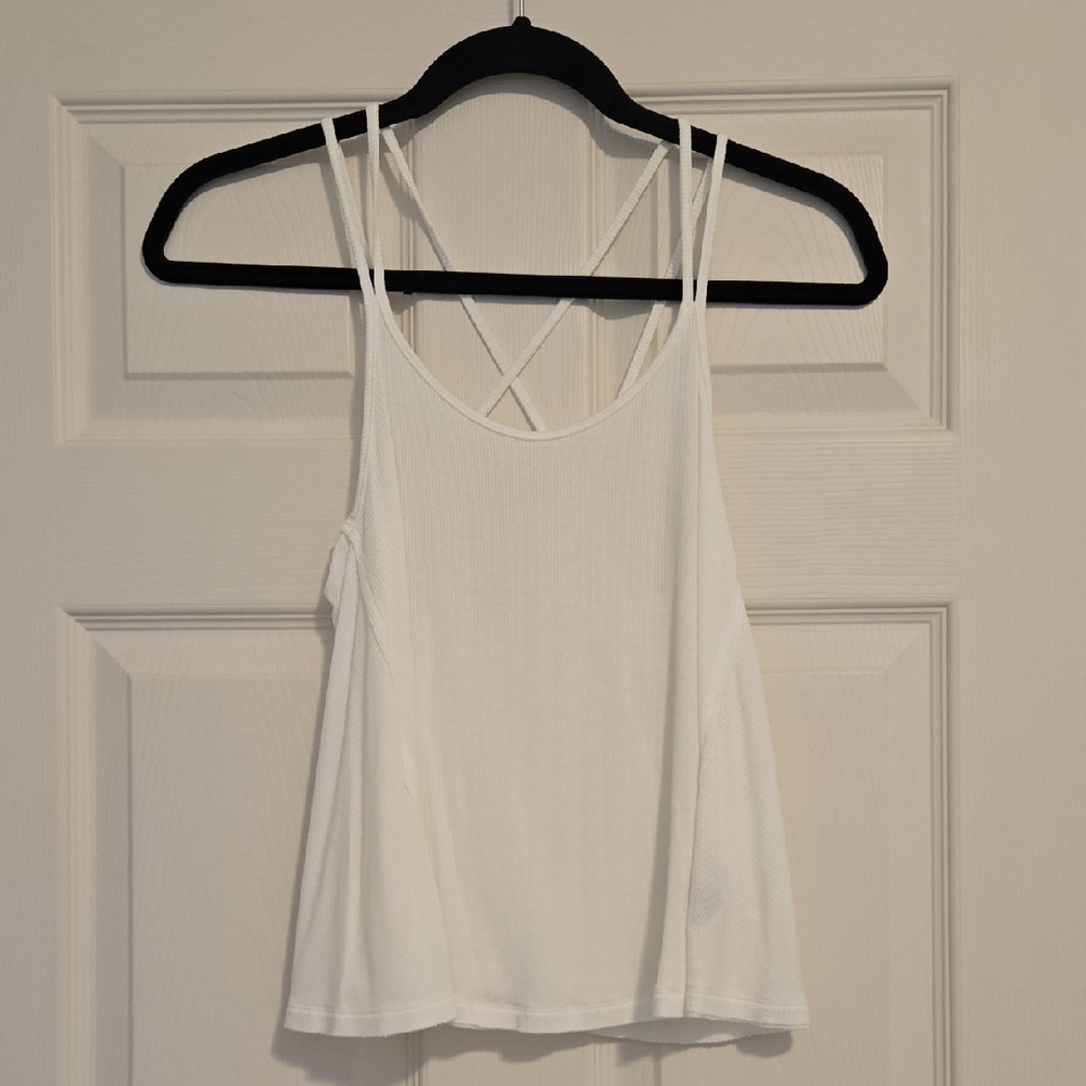 AE White Tank Top